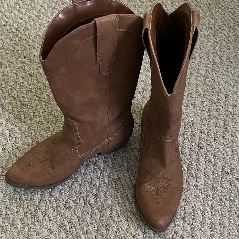 Brown Western Boots